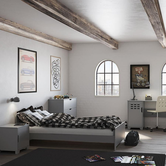 Loke 1 Door Bedside Table