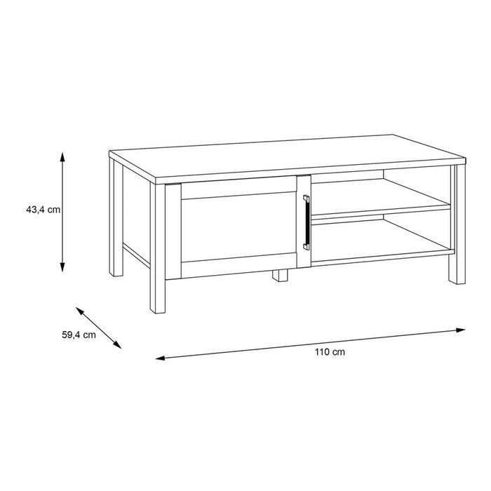 Malte Brun Waterford Oak Coffee Table