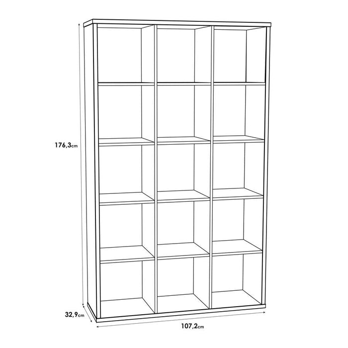Mauro 15 Open Storage Cubes Storage Unit