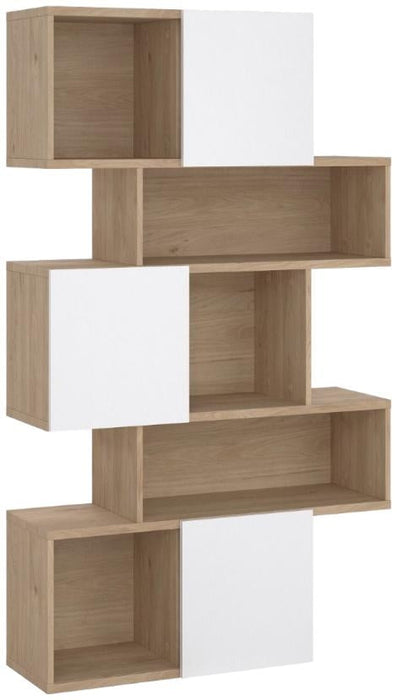 Maze 3 Door Asymmetrical Bookcase