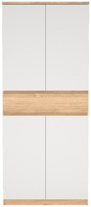 Naia 4 Door 1 Drawer Shoe Cabinet
