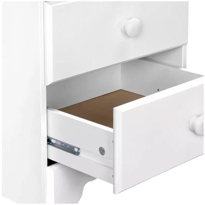 Nordic 3 Drawer Bedside Table