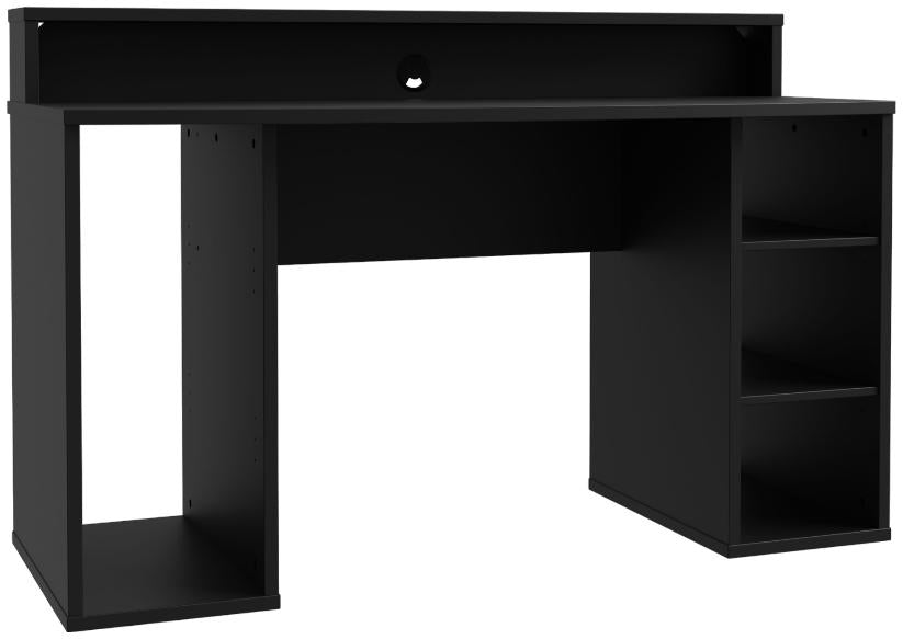 Tezaur Matt Black Gaming Desk