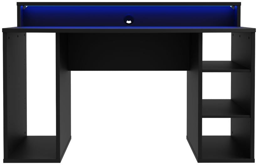 Tezaur Matt Black Gaming Desk