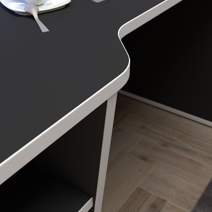 Tezaur Black Led Gaming Desk
