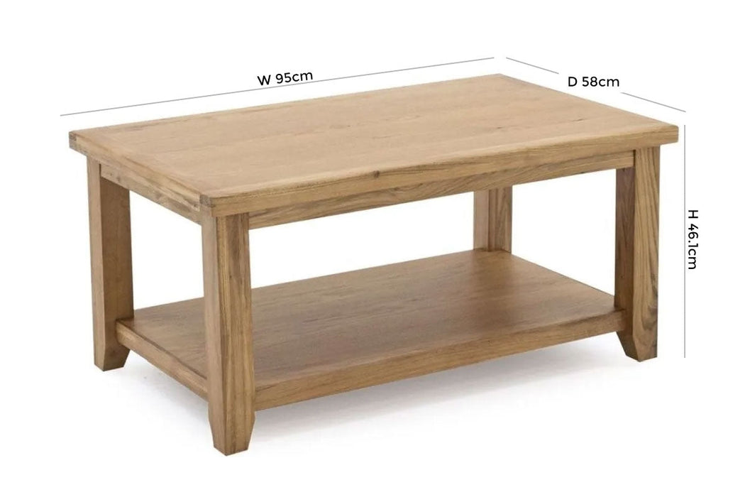 Vida Living Ramore Oak Coffee Table
