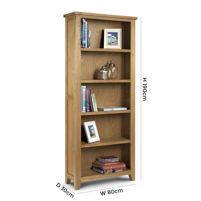 Astoria Oak Tall Bookcase
