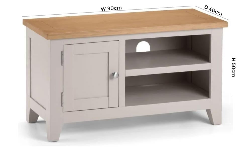 Richmond Elephant Grey TV Unit up to 49inch