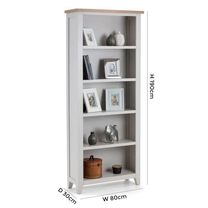 Richmond Elephant Grey Bookcase