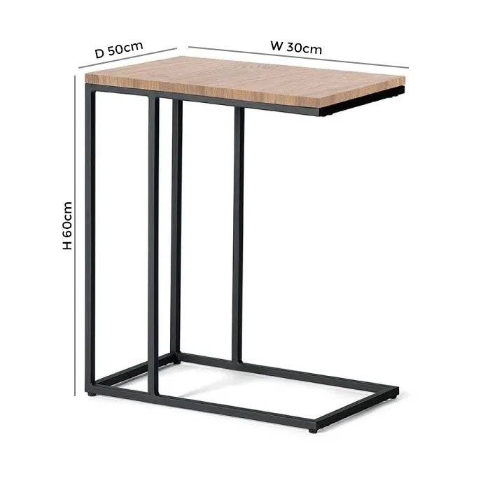 Tribeca Sonoma Oak Side Table