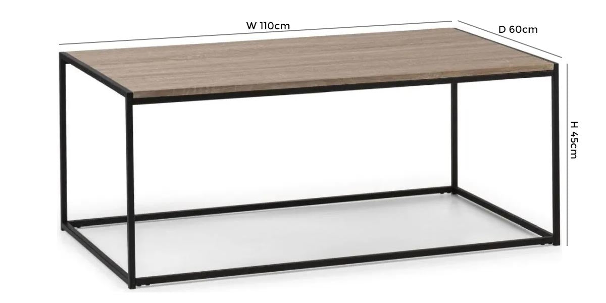 Tribeca Sonoma Oak Coffee Table