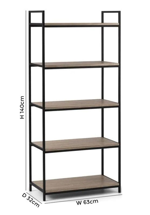 Tribeca Sonoma Oak Tall Bookcase