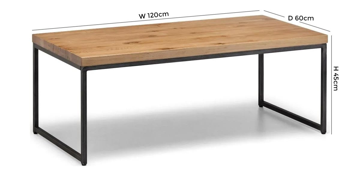Brooklyn Rustic Nest of Coffee Tables