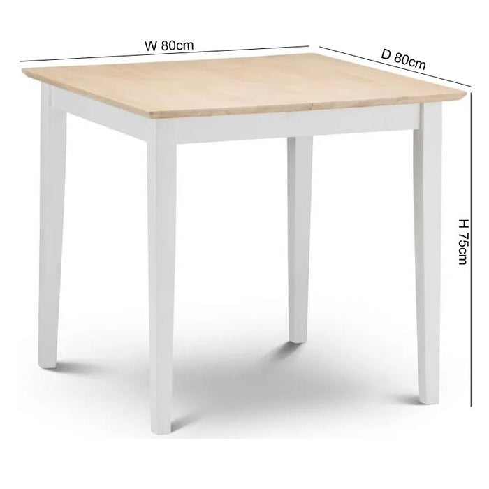 Rufford Low Sheen Lacquer 2 Seater Extending Dining Table