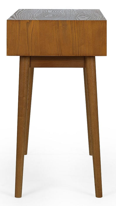 Lowry Cherry Wood 2 Drawer Writing Desk