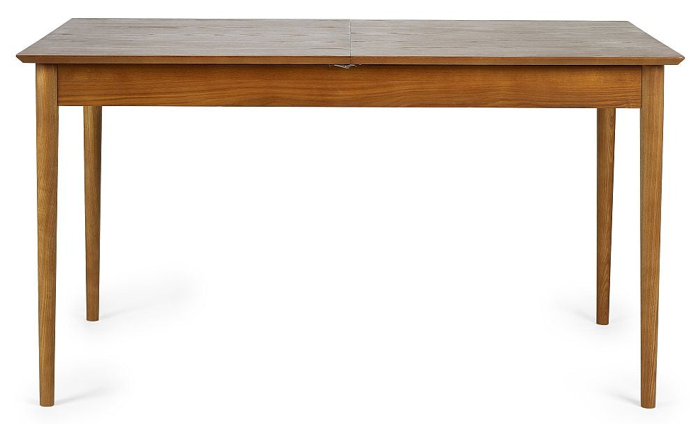 Lowry Cherry Wood Extending 4 Seater Extending Dining Table with 2 Drawer