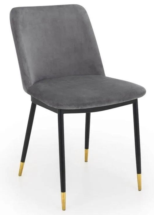 Findlay Square 4 Seater Dining Set with 4 Delaunay Grey Chairs