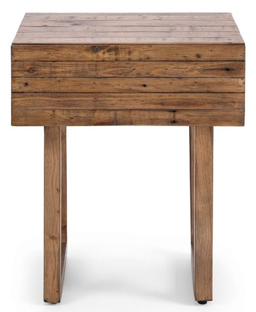 Woburn Brown 1 Drawer Lamp Table