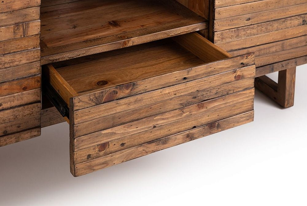 Woburn Brown Media Unit up to 59inch