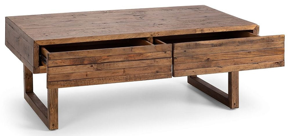 Woburn Brown 2 Drawer Coffee Table