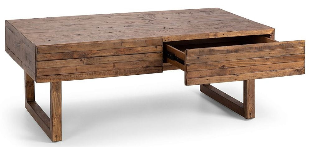 Woburn Brown 2 Drawer Coffee Table