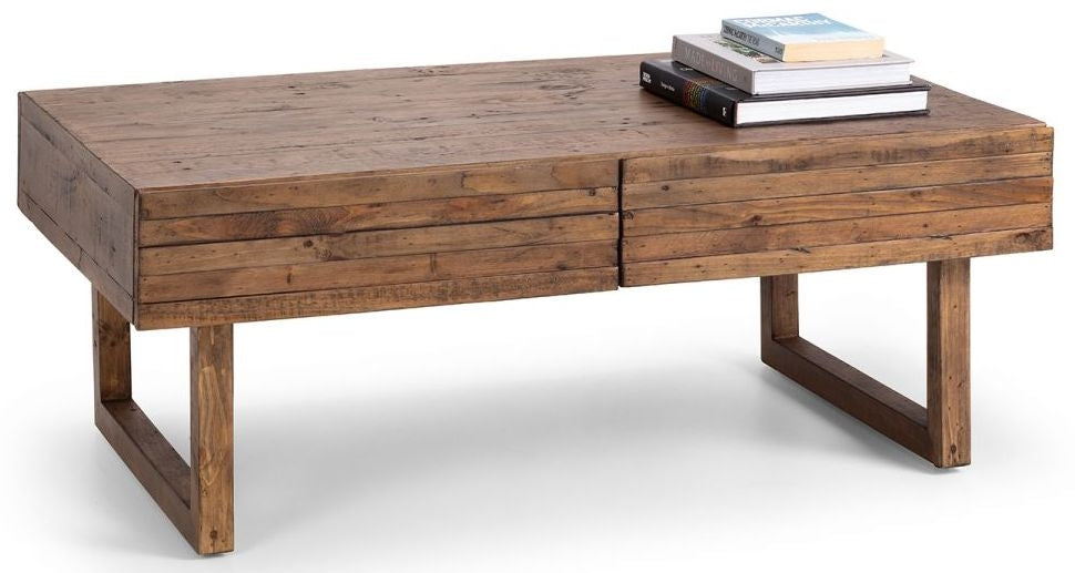 Woburn Brown 2 Drawer Coffee Table