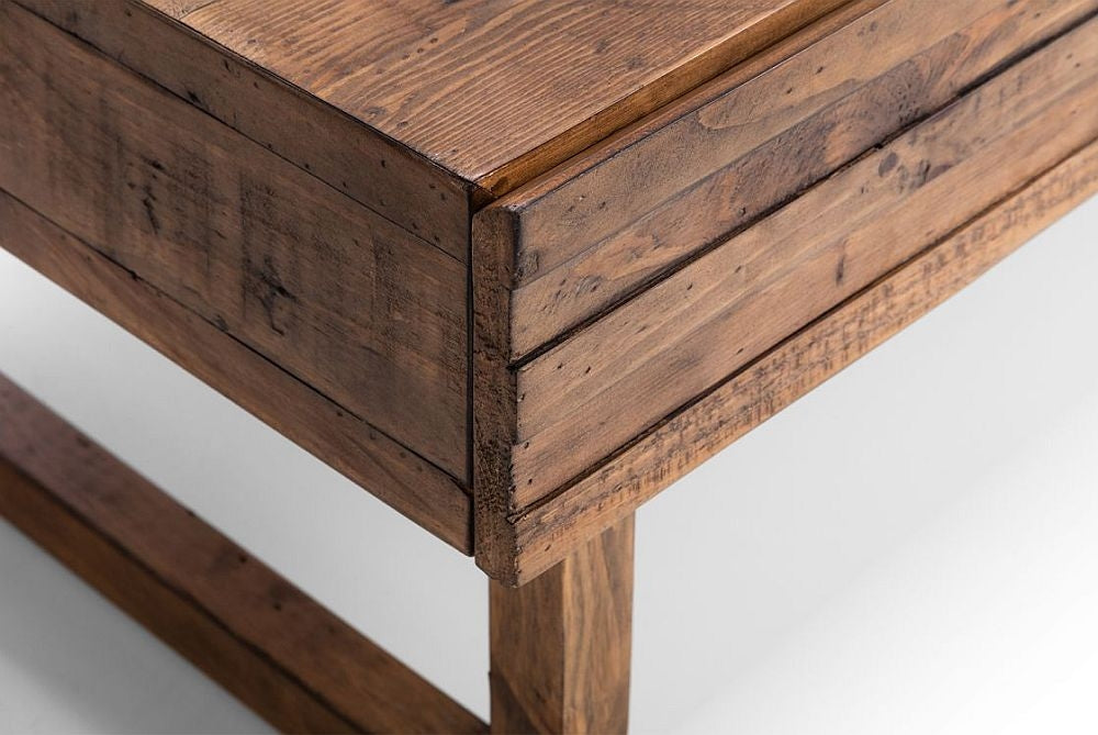 Woburn Brown 2 Drawer Coffee Table