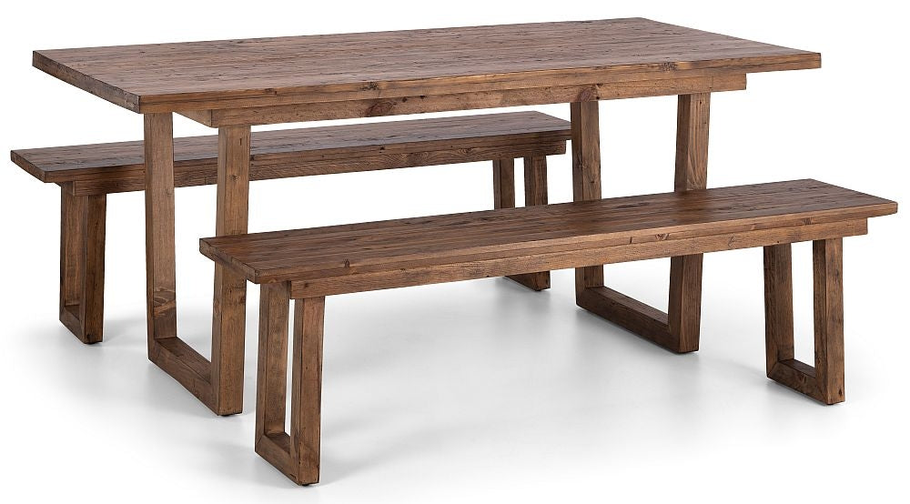 Woburn Brown Dining Table - 6 Seater