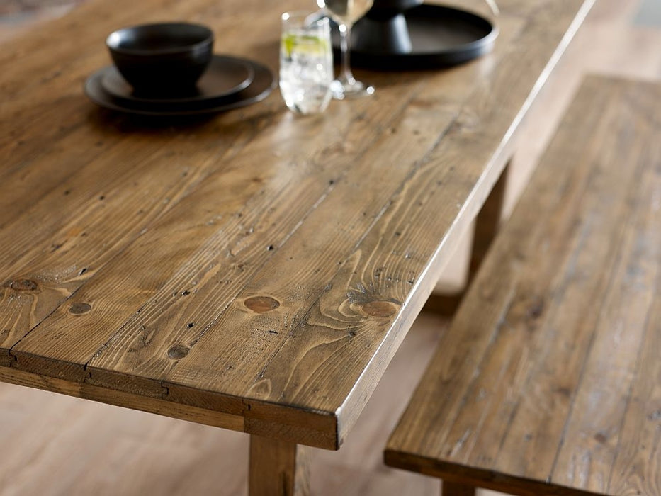 Woburn Brown Dining Table - 6 Seater