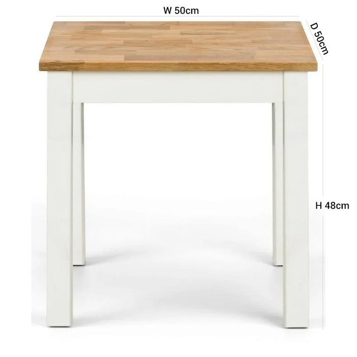 Coxmoor Ivory Lacquer Lamp Table