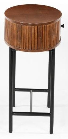 Panama Acacia Wood 1 Drawer Console