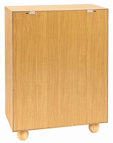 Geo Natural 2 Door Geomatric Cupboard