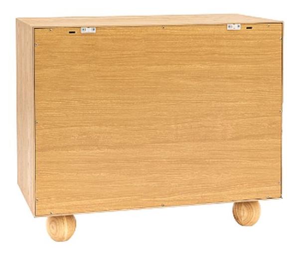 Geo Natural Geomatric Small Sideboard - 2 Doors