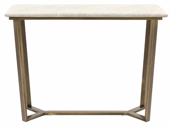 Moderna Travertine Stone 110cm Console Table