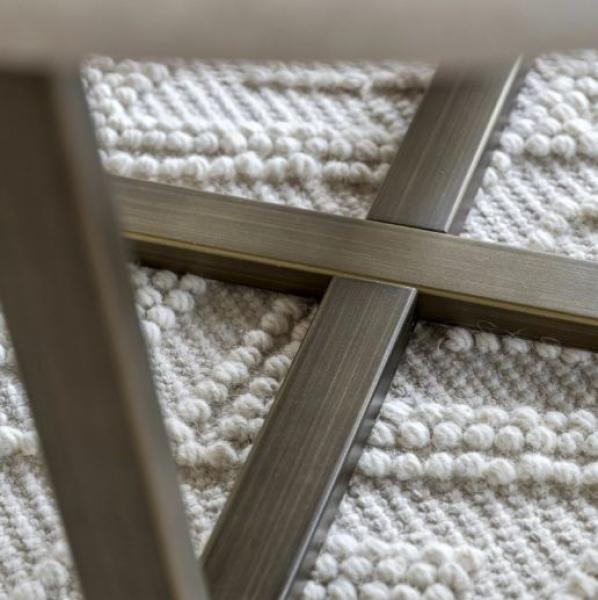 Moderna Travertine Stone Coffee Table