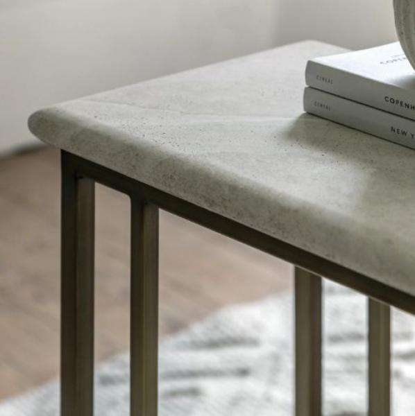 Moderna Travertine Stone Supper Table