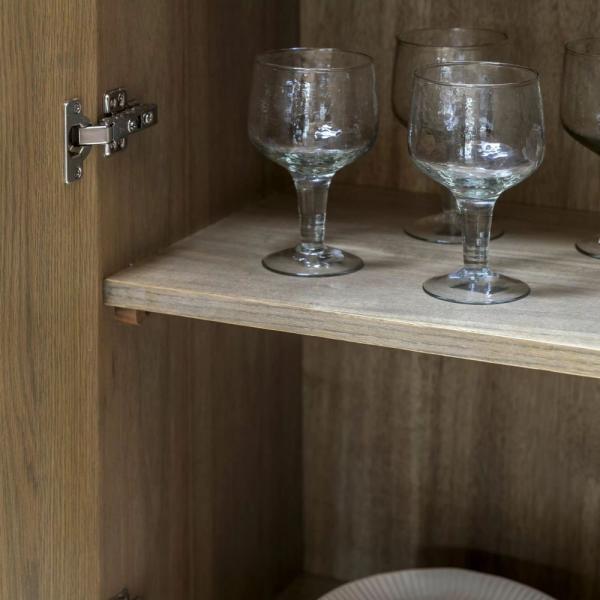 Panelled 2 Door Cocktail Cabinet