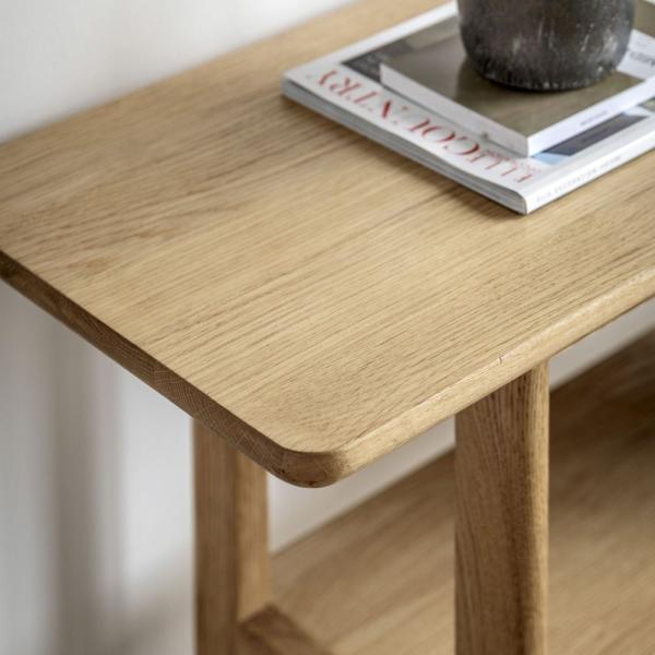 Craft Console Table - Comes in Natural and Smoked Options