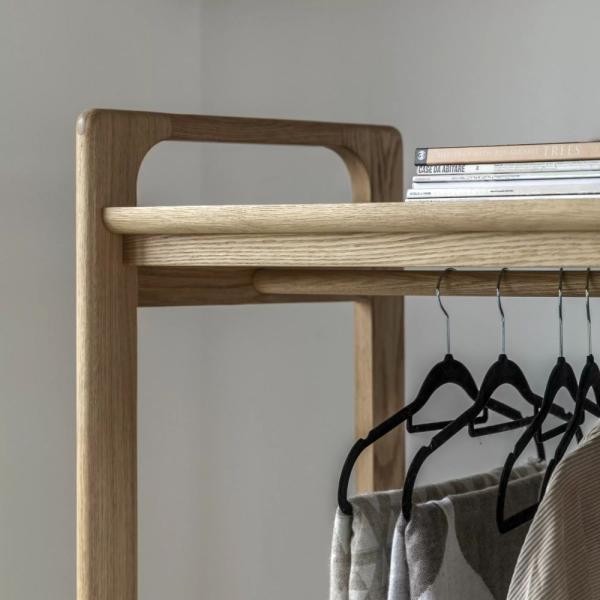Craft Natural Open Wardrobe
