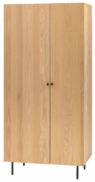 Ashdown Oak 2 Door Wardrobe
