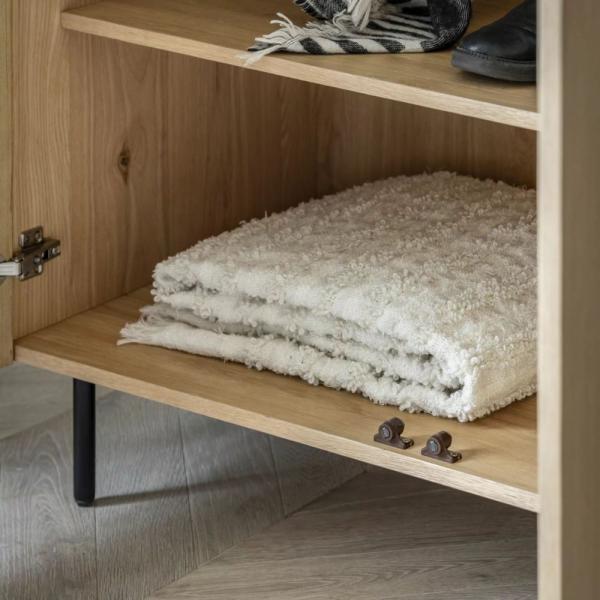 Ashdown Oak 2 Door Wardrobe