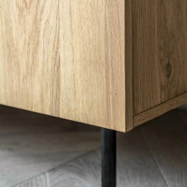 Ashdown Oak 2 Door Wardrobe