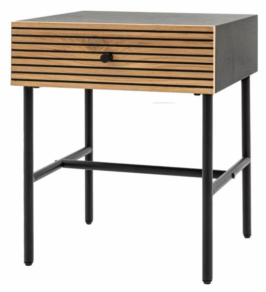 Hyland Natural 1 Drawer Bedside