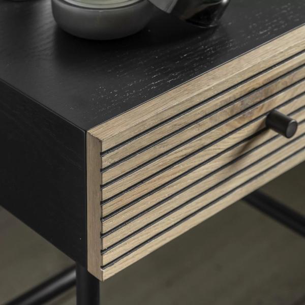Hyland Natural 1 Drawer Bedside