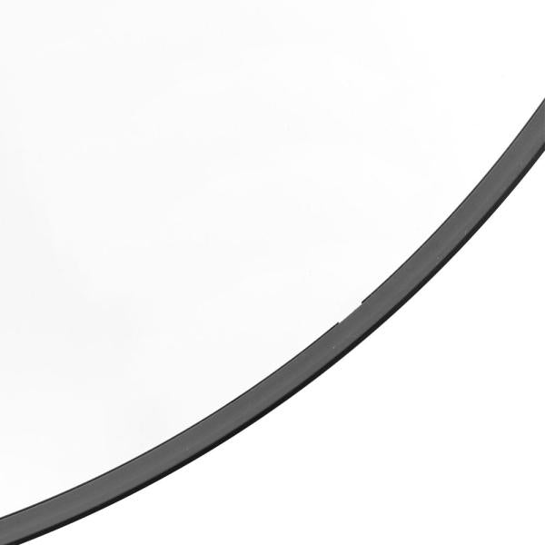 Large Round Wall Mirror - 80cm x 80cm - Comes in Black and Gold Options