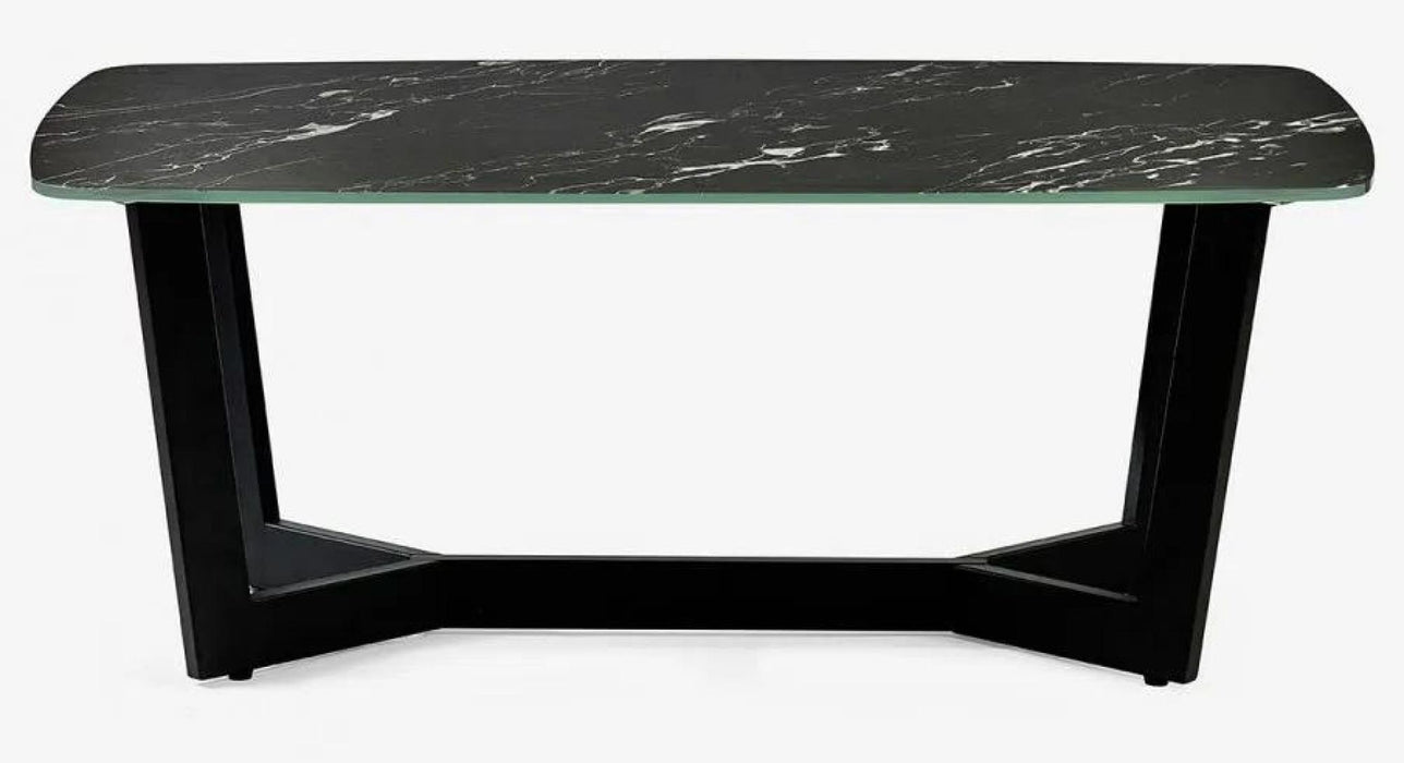 Olympus Black Marble Effect Coffee Table