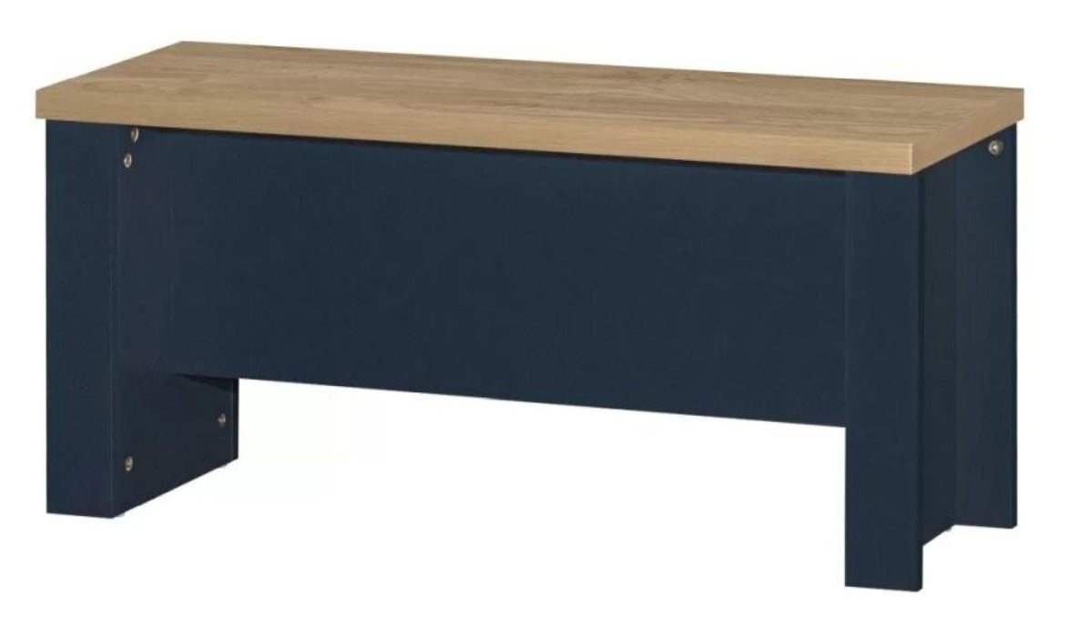 Highgate Blue Dining Set with 2 Bench