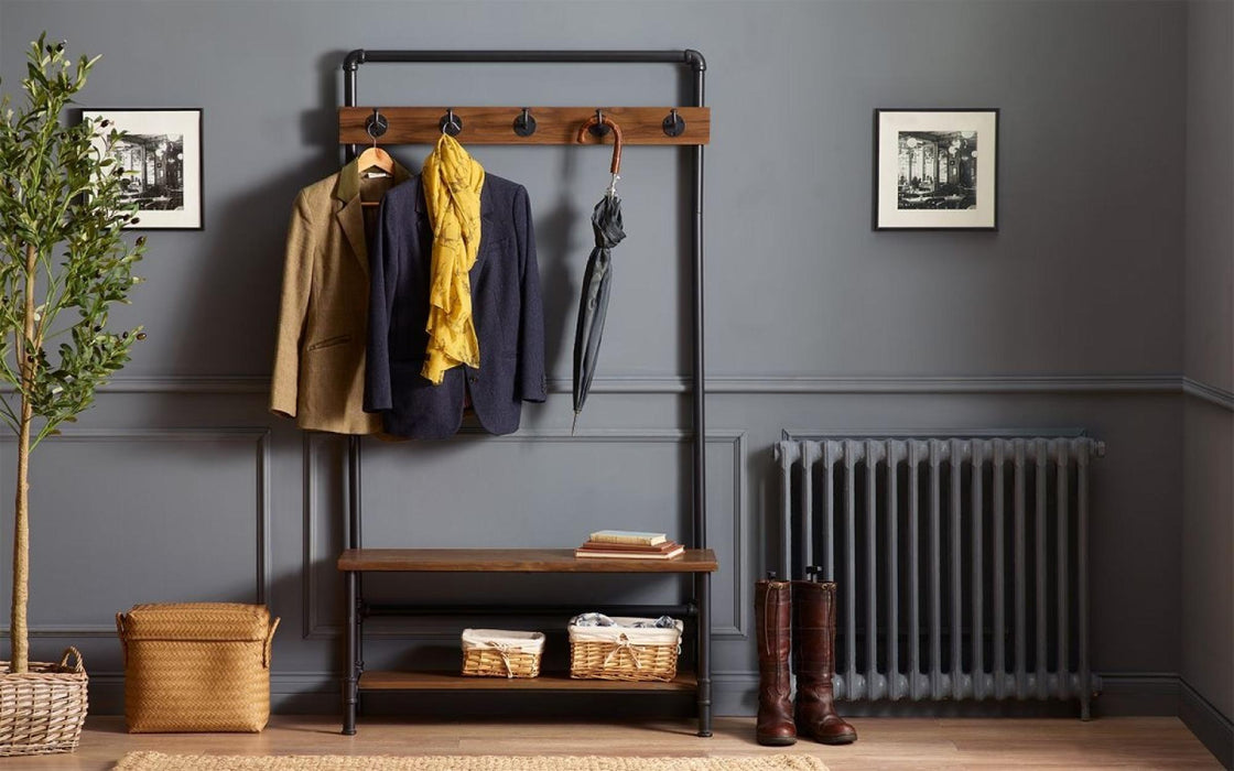 Boston Coat Rack with Bench