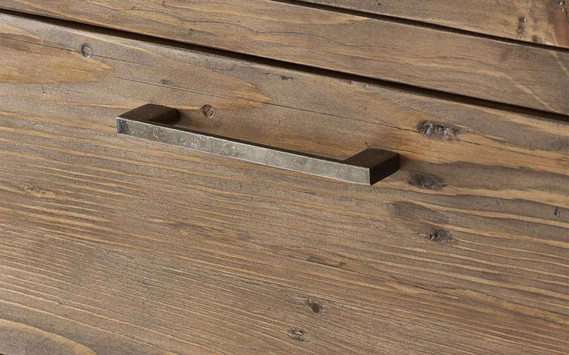 Heritage Reclaimed Pine 5 Drawer Chest Tallboy