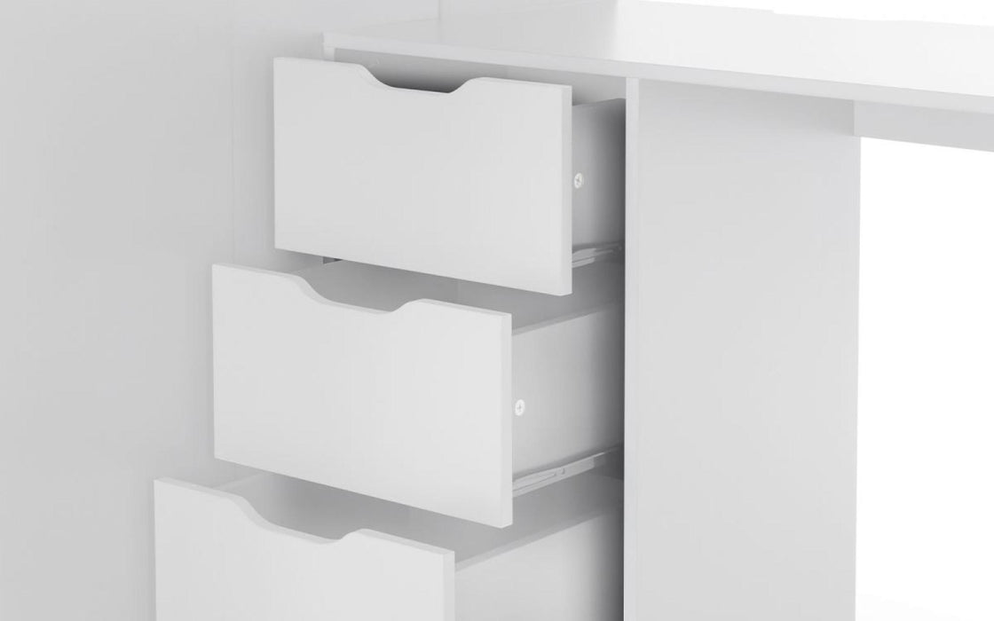 Mercury White PC Gaming Highsleeper Bed